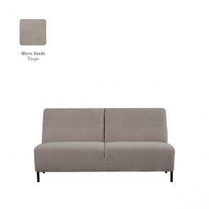 Canape Nero 2,5-Places Sans Bras 152x95x80 cm