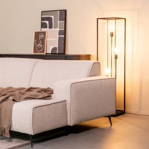 Vloerlamp Tetto Zwart 30x30x135 Cm Perspectief