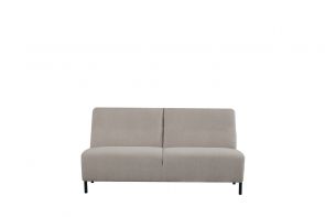 Canape Nero 2,5-Places Sans Bras 152x95x80 cm