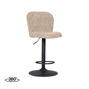 Tabouret de bar Vino 45x53x95-116 cm