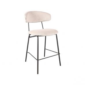 Barkruk Zack Naturel Ribcord 53x57x95 cm Perspectief