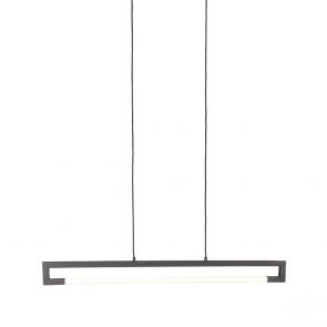 Hanglamp Futuro Zwart 120x9x118 Cm Voorkant