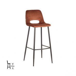 Tabouret de Bar Josh 42x47x104 cm