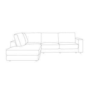 Hoekbank Valero Links