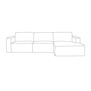 Loungebank Kay Rechts