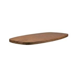 Tafelblad Deens Ovaal Straight Edge 160x100 cm