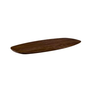 Tafelblad Deens Ovaal Sloppy Edge 160x100 cm