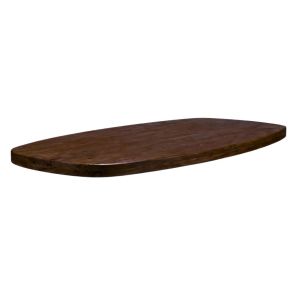 Tafelblad Deens Ovaal Straight Edge 240x100 cm