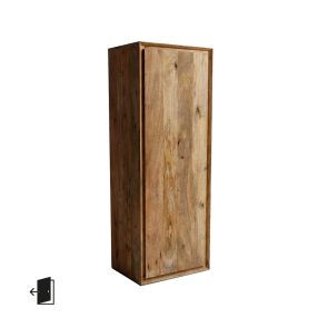 Hoge Kast Nori Linksdraaiend 1 Deur 50x35x140 cm