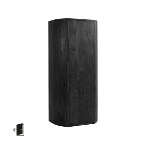 Hoge Kast Saya Linksdraaiend 1 Deur 70x35x160 cm