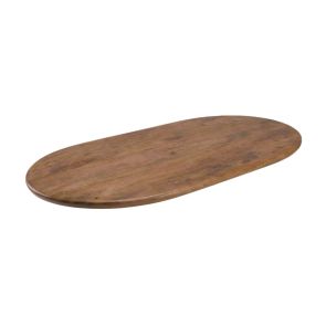 Tafelblad Halve Cirkel Sloppy Edge 200x100 cm