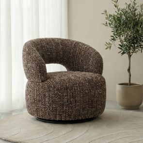 Draaifauteuil Nusenna 82x81x73 cm