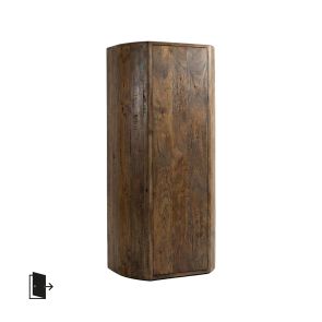 Hoge Kast Saya Rechtsdraaiend 1 Deur 70x35x160 cm