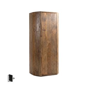 Hoge Kast Saya Rechtsdraaiend 1 Deur 70x35x160 cm