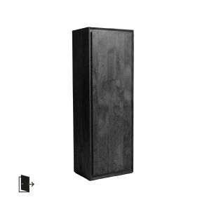 Hoge Kast Nori Rechtsdraaiend 1 Deur 55x35x160 cm