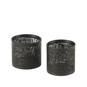 Set Kaarsenhouders 9x9x8 cm| M