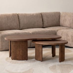 Salontafel Set Timon 100x58x40 cm
