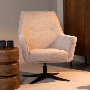 Draaifauteuil Tod 74x77x90 cm