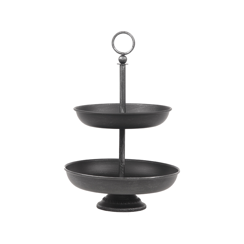 Decoratie Etagere - Noir - Métal - Industrieel - LABEL51