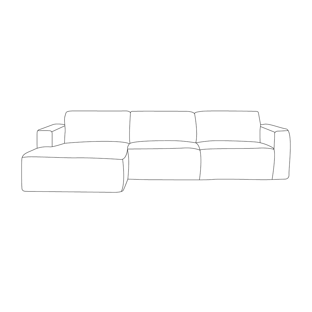 I_Kay - Tresor Retro Taupe 43 - Marron - Geweven - LABEL51