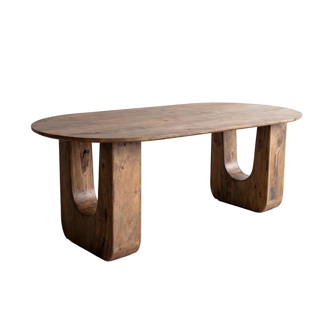 I_Alec - Nature Smooth - Marron - Bois de mangue - LABEL51