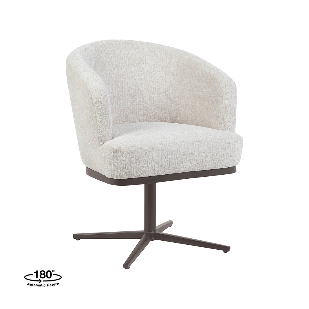 Chaises de salle à manger I_Cannes - Naturel - Geweven - LABEL51