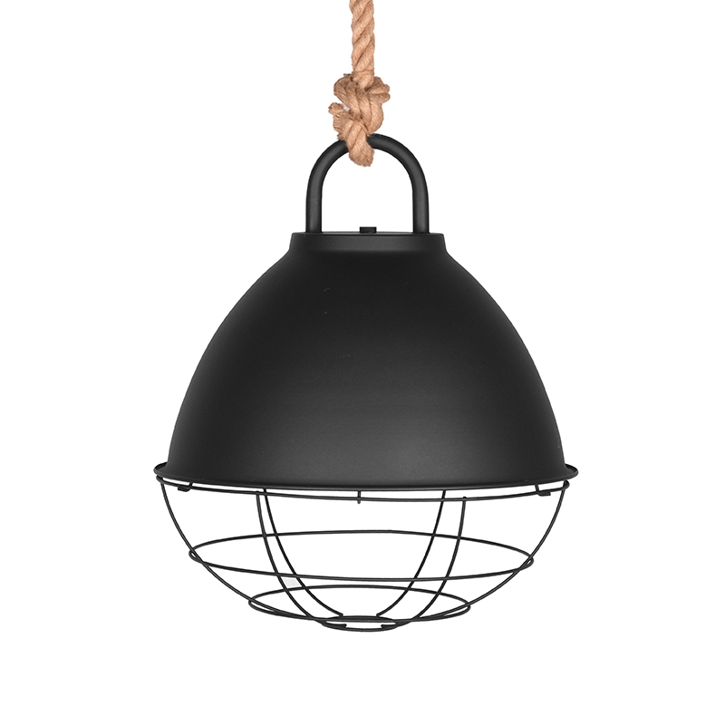 Hanglamp I_Korf - Noir - Métal - Modern - LABEL51