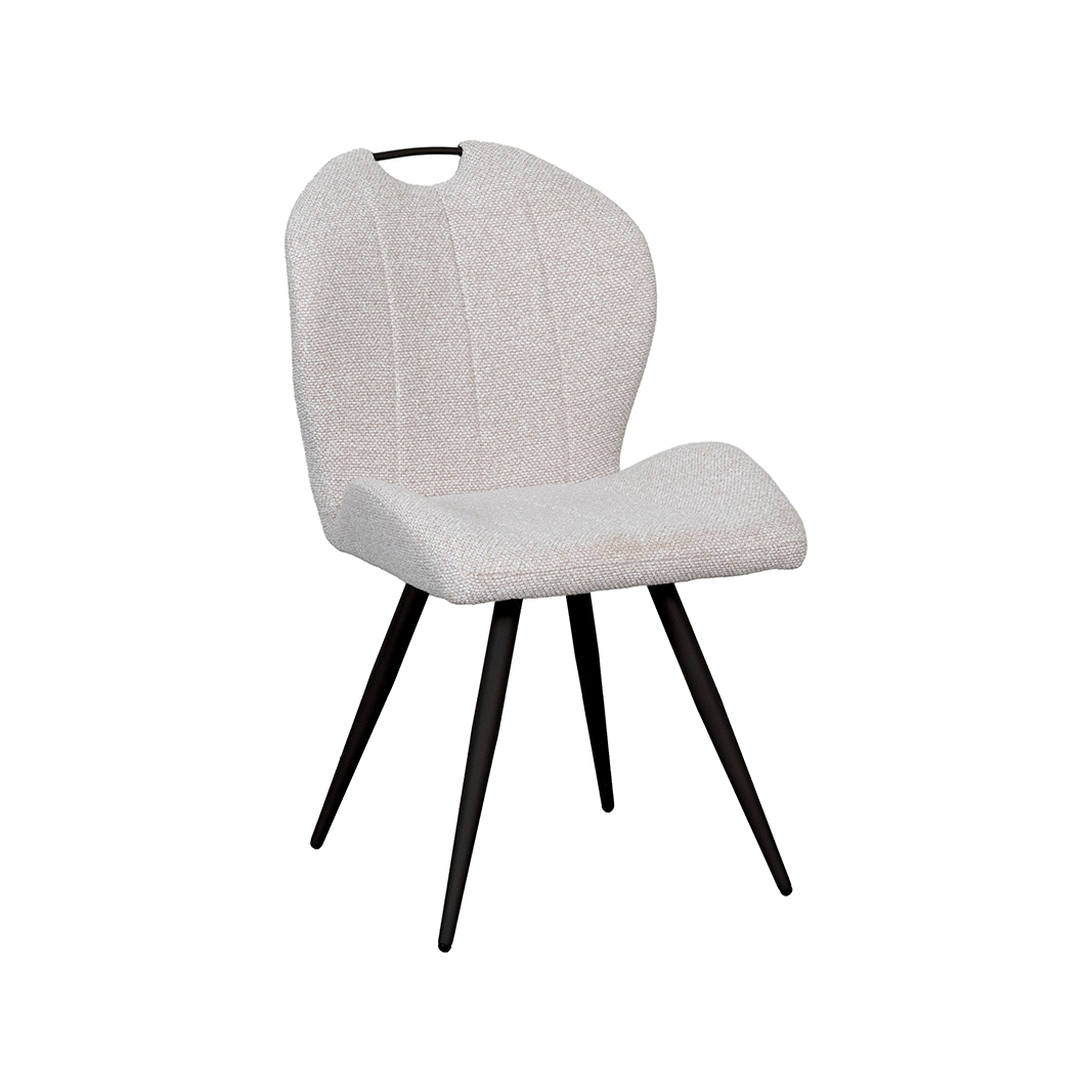 Chaises de salle à manger I_Silly - Naturel - Boucle - LABEL51