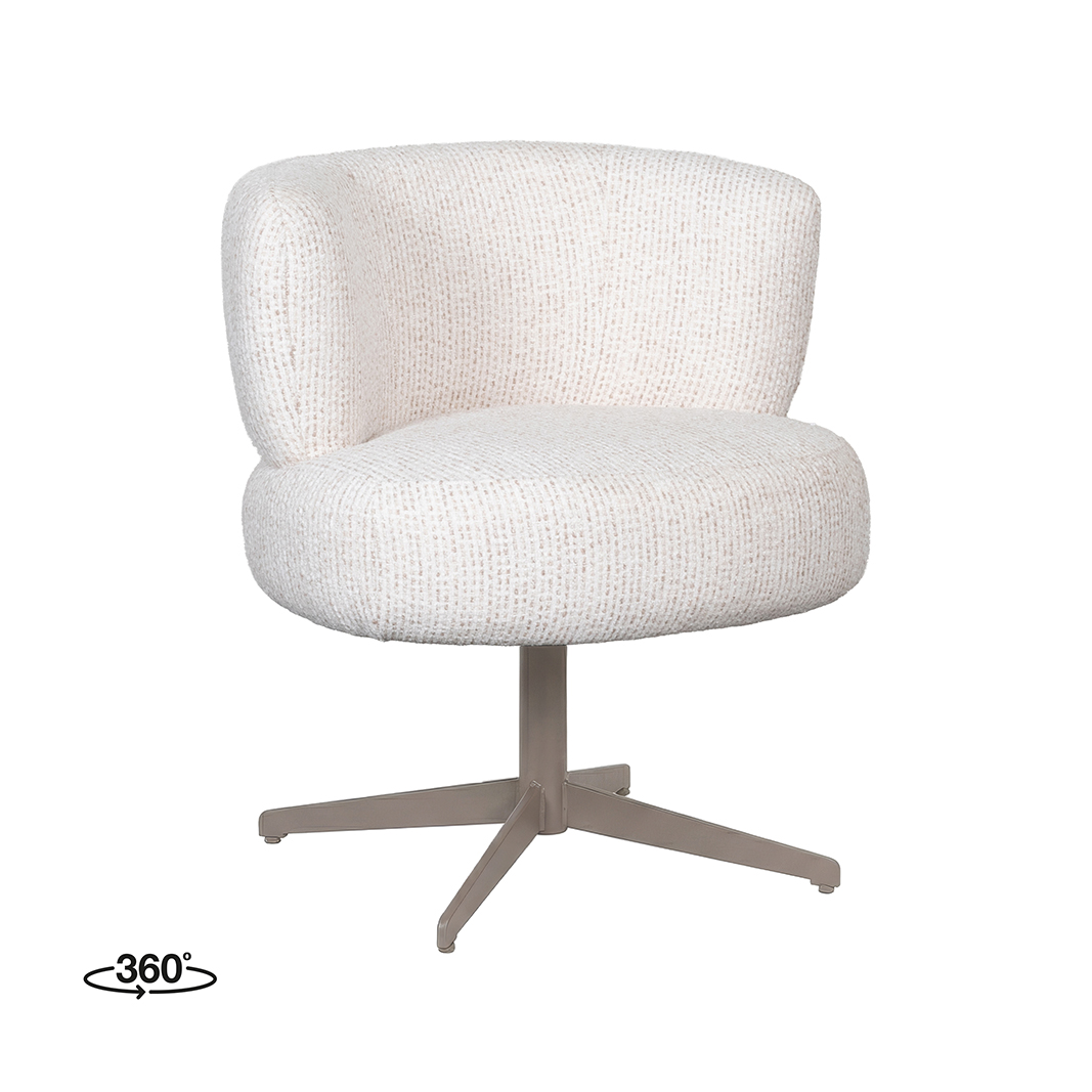 Eetkamerstoel I_Grasse - Naturel - Silencio - LABEL51