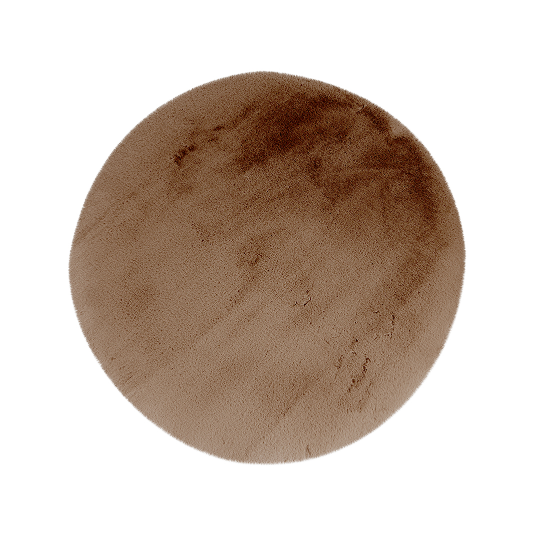 Tapis I_Indy - Chocolate - Marron - Polyester - LABEL51