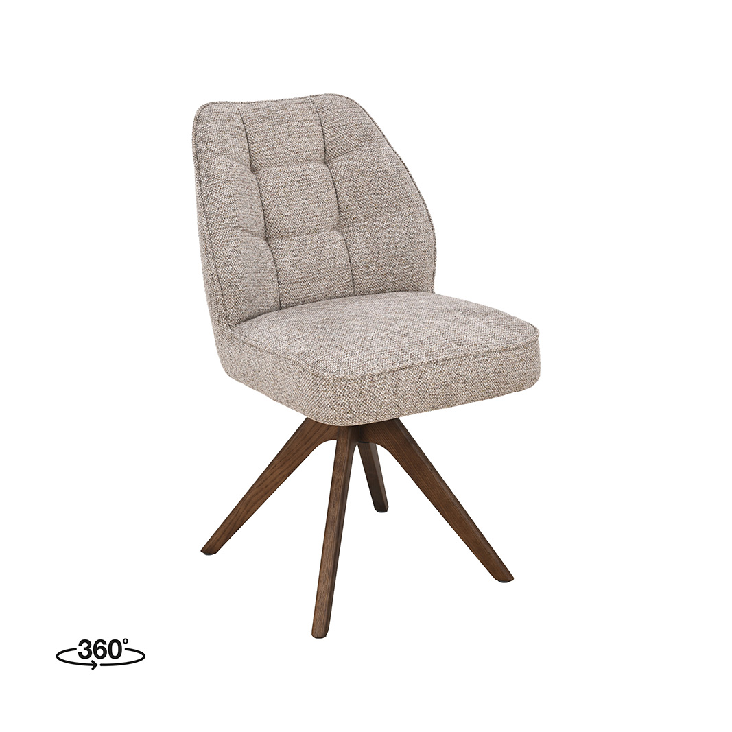 Chaises de salle à manger I_Yuto - Naturel - Geweven - LABEL51