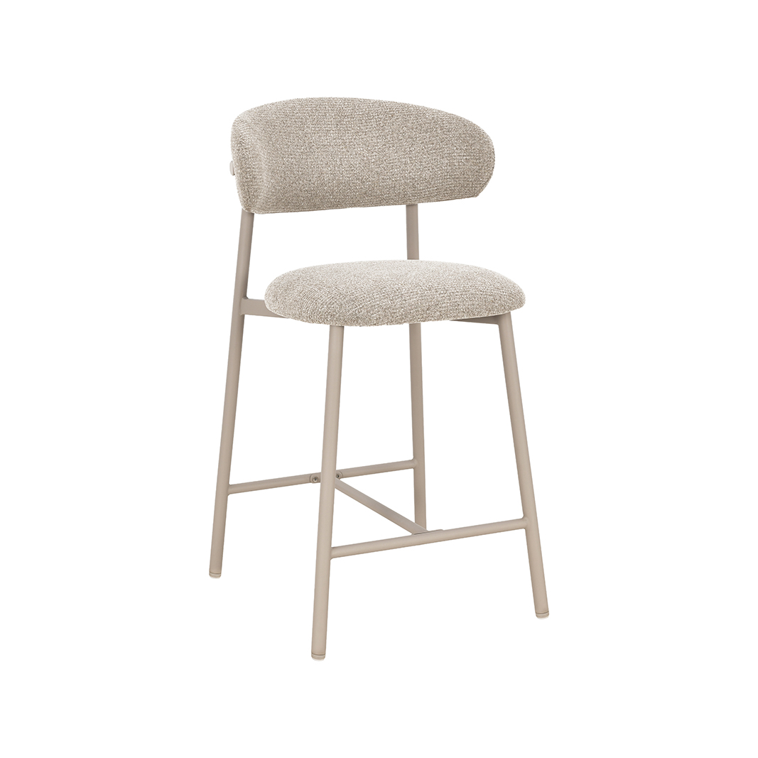 Tabourets de bar I_Kaito - Beige - Naturel - Prestige - LABEL51