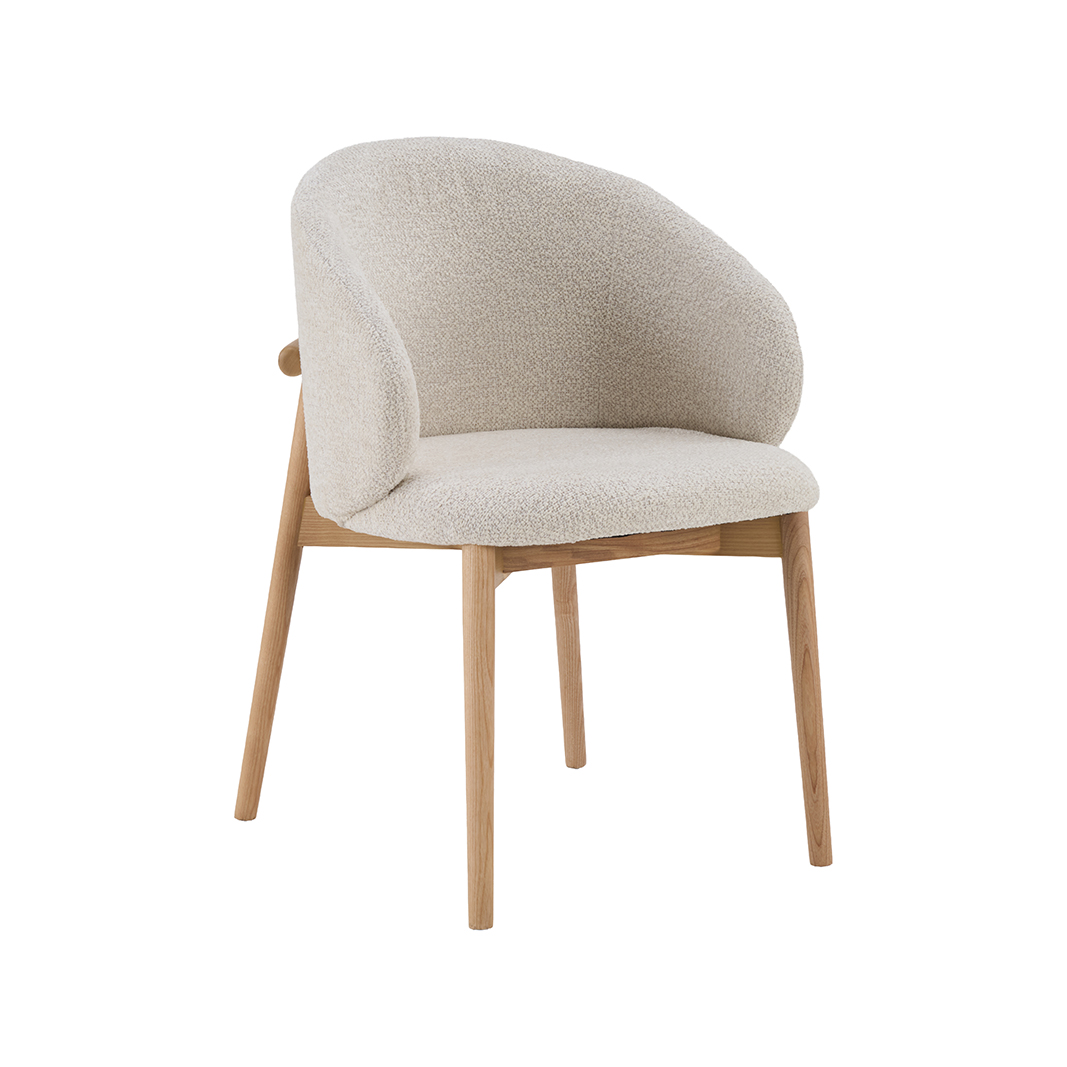 Chaises de salle à manger I_Nagano - Naturel - Geweven - LABEL51