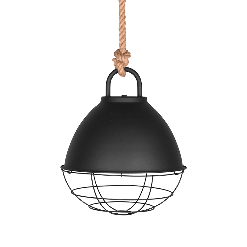 Hanglamp I_Korf - Noir - Métal - Modern - LABEL51