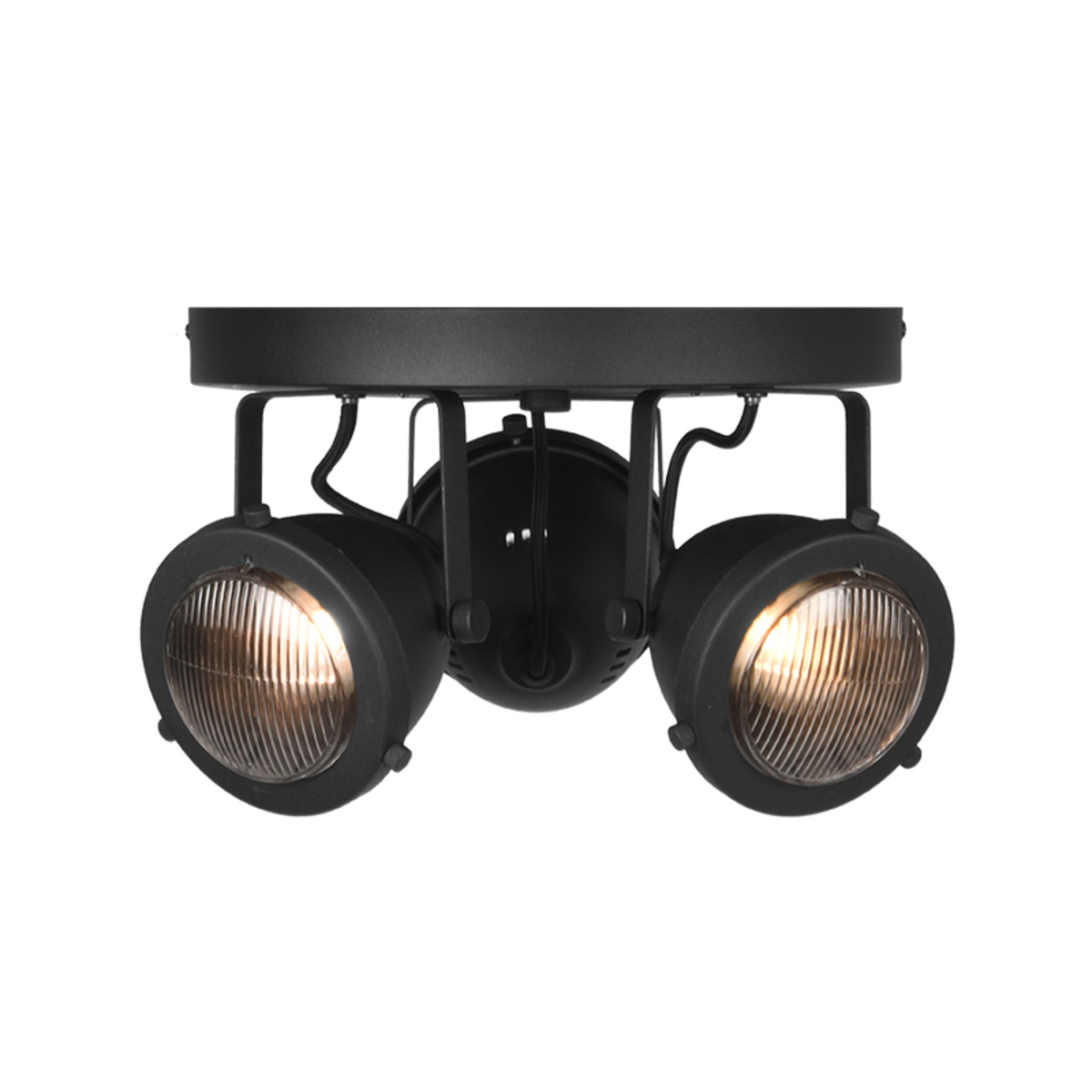 Spot I_Moto - Noir - Métal - Modern - LABEL51