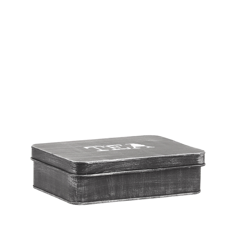 Keukenaccessoire I_Theedoos - Noir - ZWART - - Industrieel - LABEL51