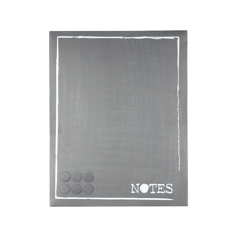 Wanddecoratie I_Memobord - Gris antique - GRIJS - - Industrieel - LABEL51