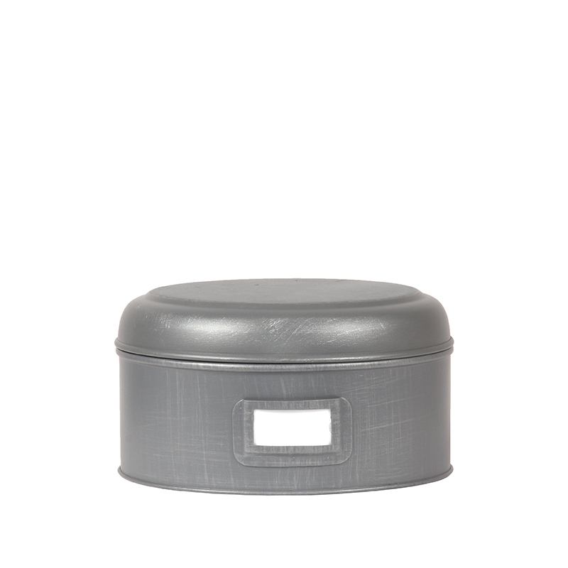 Opbergblik I_Opbergblik - Antiek Grijs - Gris - Métal - Industrieel - LABEL51