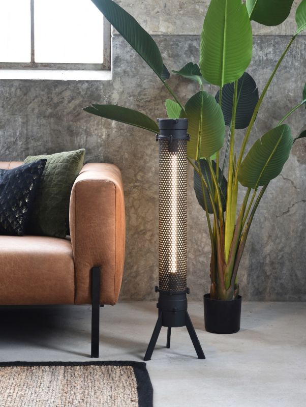 Tafellamp I_Tube - Noir - Métal - Modern - LABEL51