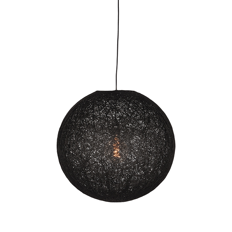 Hanglamp I_Twist - Noir - ZWART - Lin - Modern - LABEL51
