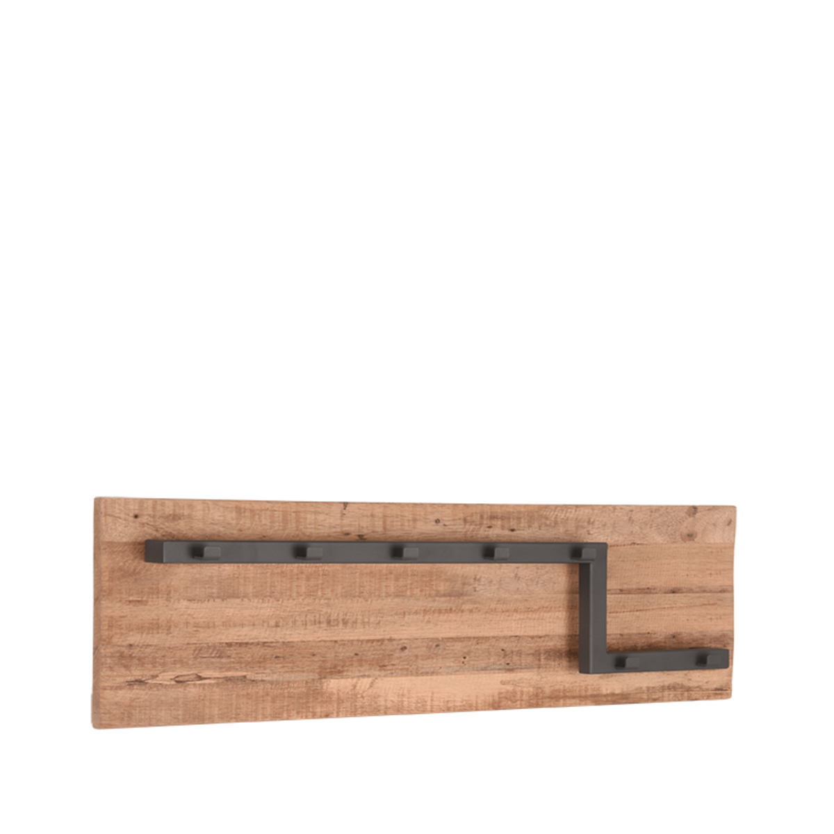 Kapstok I_Road - Burned Steel - Gris - Métal - Industrieel - LABEL51