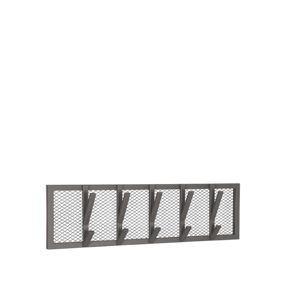 Kapstok I_Gruff - Burned Steel - Gris - Métal - Industrieel - LABEL51