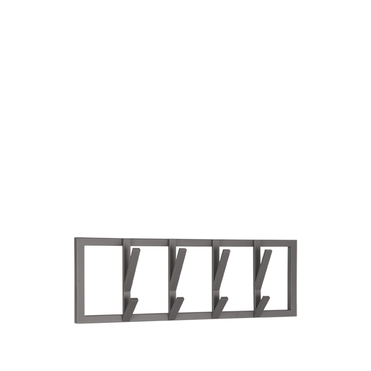 Kapstok I_Frame - Burned Steel - GRIJS - - Industrieel - LABEL51