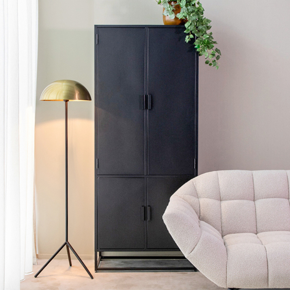 Bergkast I_Luff - Noir - ZWART - - Modern - LABEL51