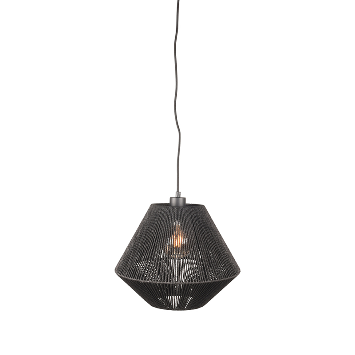 Hanglamp I_Ibiza - Noir - ZWART - - Landelijk - LABEL51