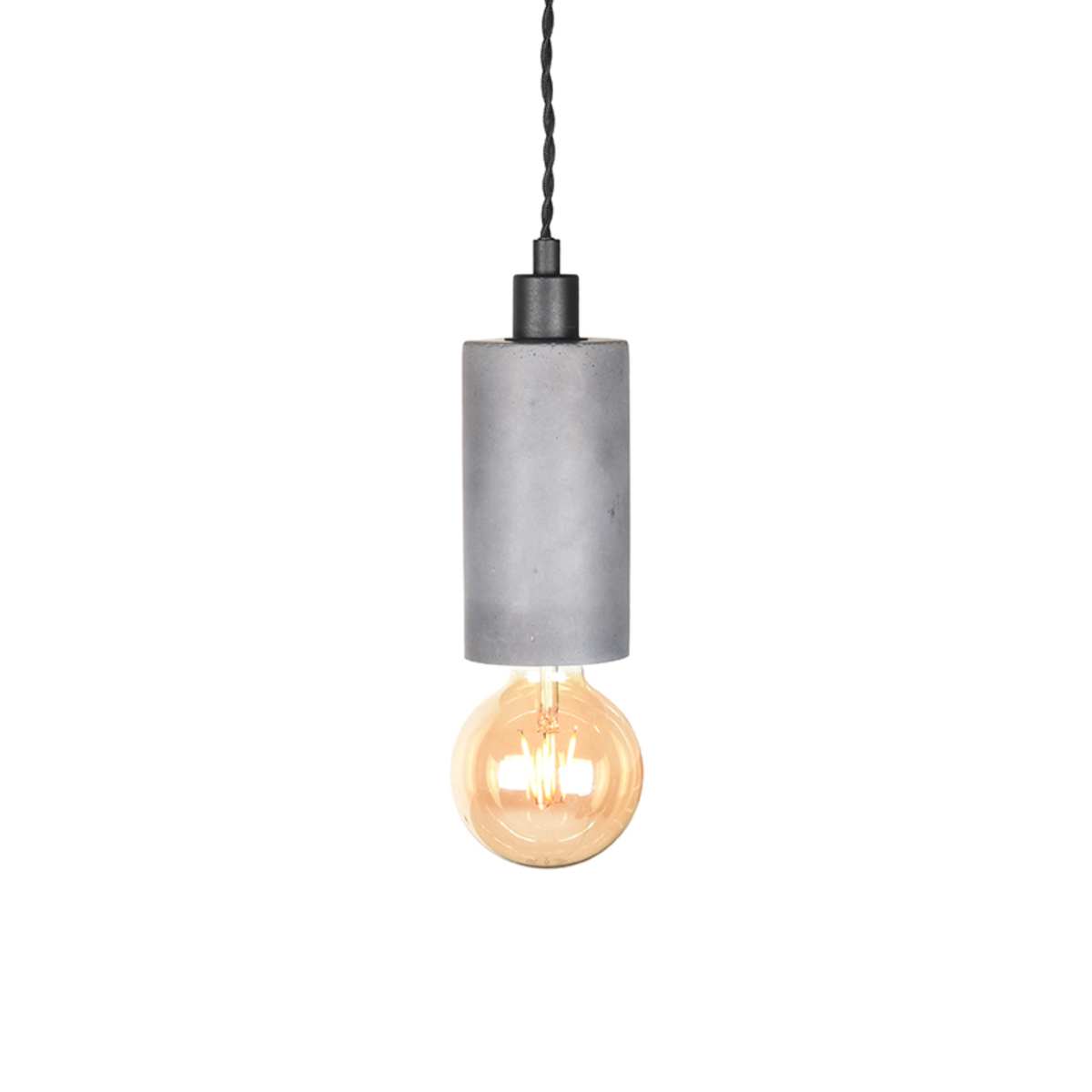 Hanglamp I_Fresco - Beton - GRIJS - Industrieel - LABEL51
