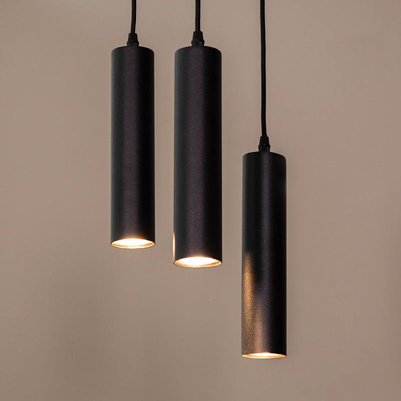 Hanglamp I_Ferroli - Noir - ZWART - Métal - Modern - LABEL51