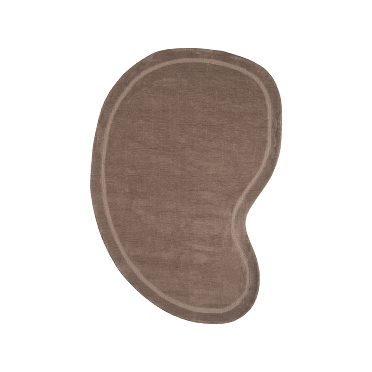 Vloerkleed I_Mody - Taupe - Marron - Polyester - Minimaliste - LABEL51