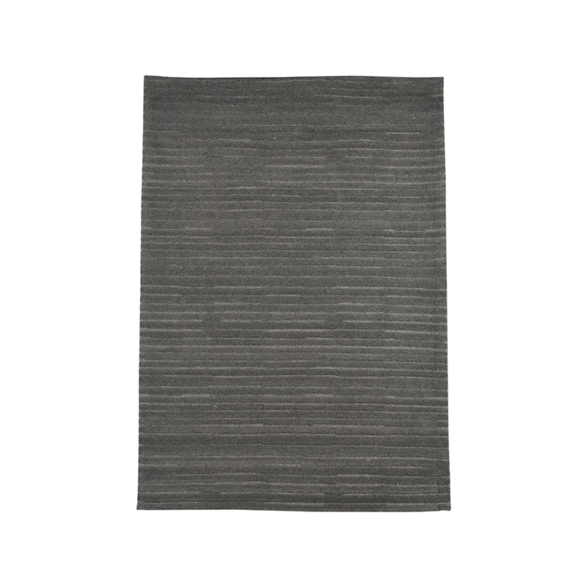 Vloerkleed I_Luxy - Anthracite - Gris - Laine - Modern - LABEL51