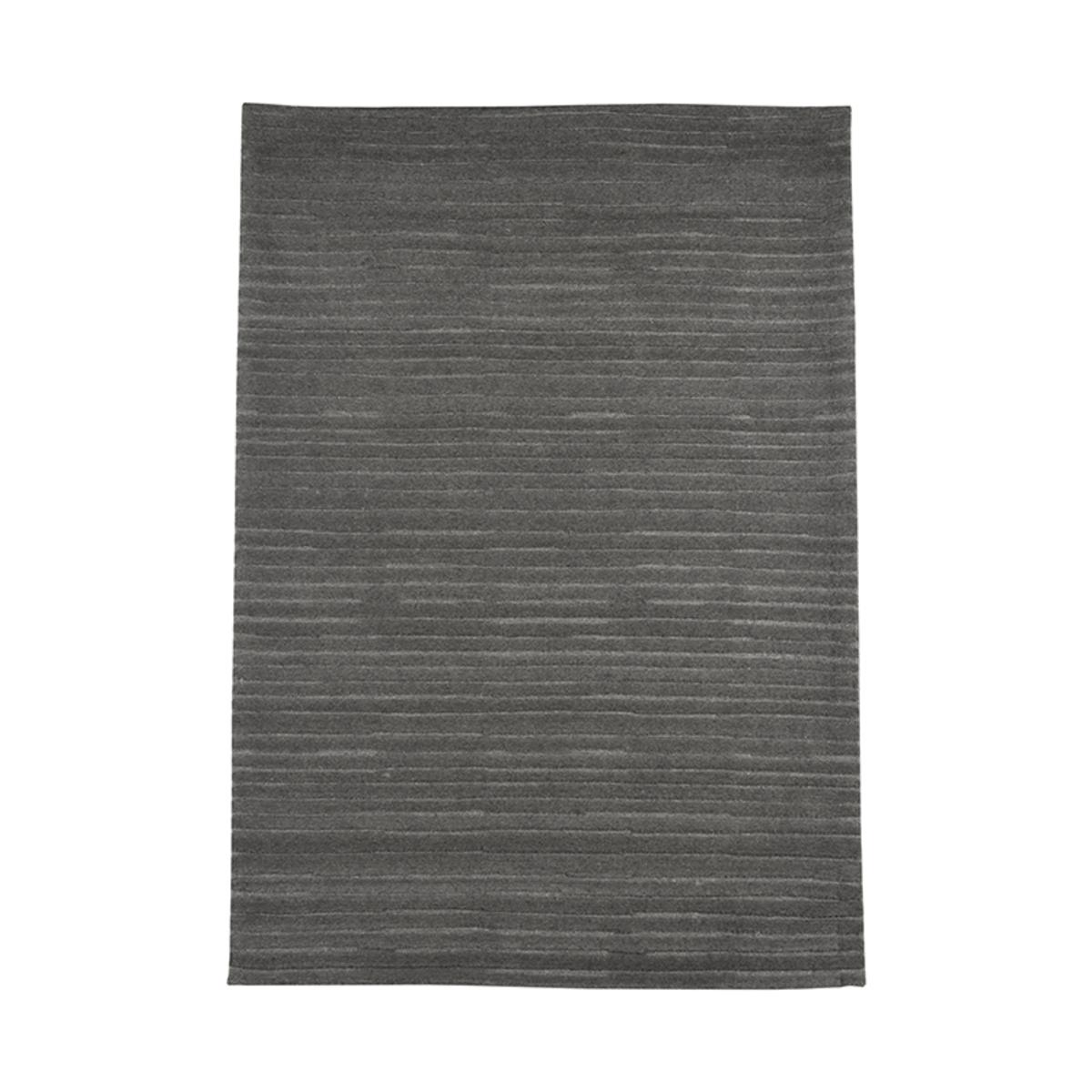Vloerkleed I_Luxy - Anthracite - Gris - Laine - Modern - LABEL51